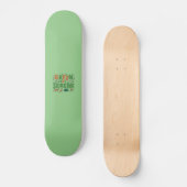 Green Serene Persoonlijk Skateboard (Voorkant)