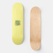 Green Serene Persoonlijk Skateboard (Voorkant)