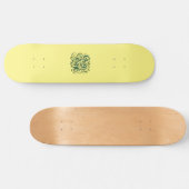 Green Serene Persoonlijk Skateboard (Horizontaal)