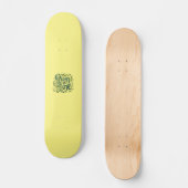 Green Serene Persoonlijk Skateboard (Voorkant)
