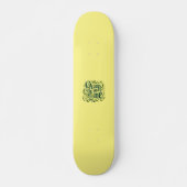 Green Serene Persoonlijk Skateboard (Voorkant)