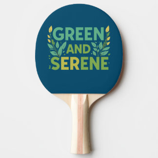 Green Serene Tafeltennisbatje