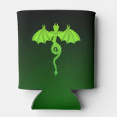 Green Serpant Dragon Blikjeskoeler (Achterkant)