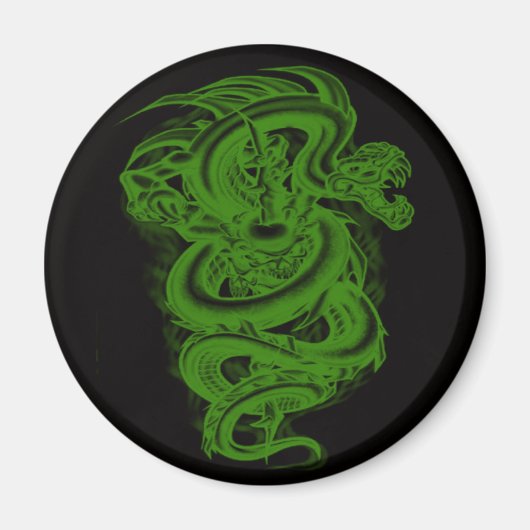 Green Serpent Magnet (Voorkant)