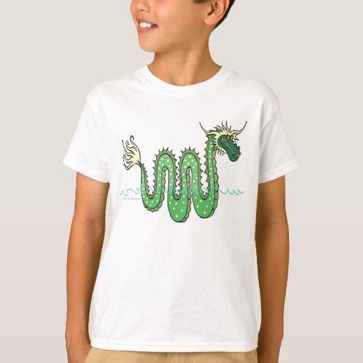 Green Serpent T-shirt (Voorkant)