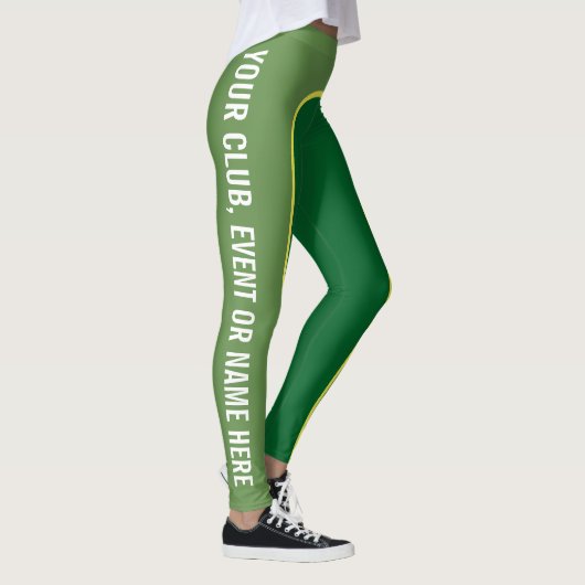 Green Shades  Genoemde Leggings (Rechts)