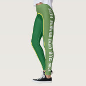 Green Shades  Genoemde Leggings (Links)