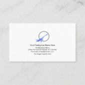 Green Shades Global Connections Aviation Pilot Visitekaartje (Achterkant)