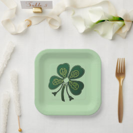 Green Shamrock 2025 Papier Bord