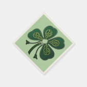 Green Shamrock 2025 Servet (Hoek)