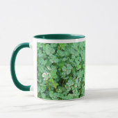 Green Shamrock Coffee Mok (Links)