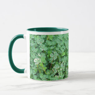 Green Shamrock Coffee Mok
