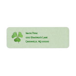 Green Shamrock Etiket