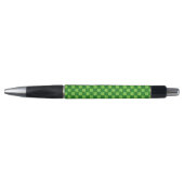 Green Shamrock Glitter Pen (Voorkant)