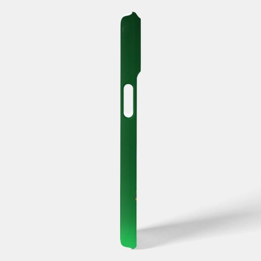 GREEN SHAMROCK HARP green Case-Mate iPhone Case (Achterkant / Rechts)