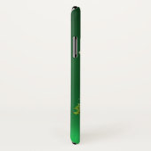GREEN SHAMROCK HARP green Case-Mate iPhone Case (Achterkant / rechts)