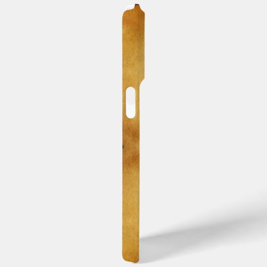 GREEN SHAMROCK HARP PARCHMENT MONOGRAM Case-Mate iPhone CASE (Achterkant / Rechts)