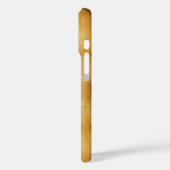 GREEN SHAMROCK HARP PARCHMENT MONOGRAM Case-Mate iPhone CASE (Achterkant / Links)