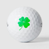 Green Shamrock Irish St. Patrick's Day 4Kevin Golfballen (Voorkant)