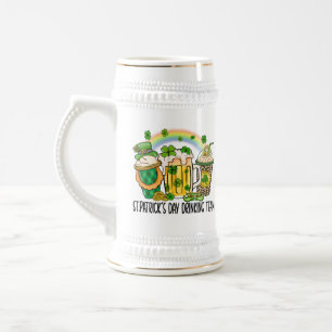 Green Shamrock Irish St Patrick's Drink team Bierpul