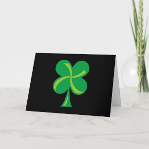 Green Shamrock Kaart
