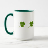 Green Shamrock Mok (Links)