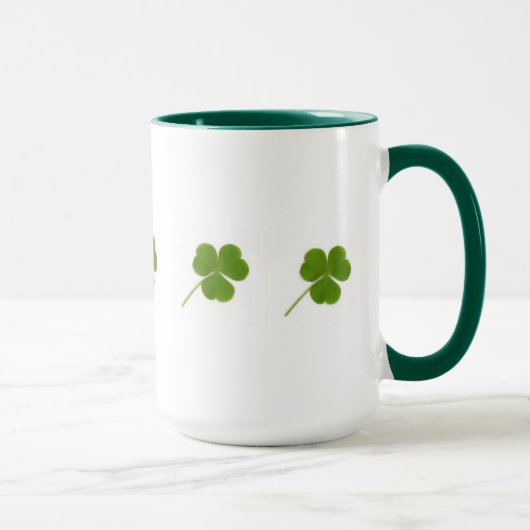 Green Shamrock Mok (Rechts)