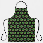 Green Shamrock on Celtic Knots Schort (Voorkant)