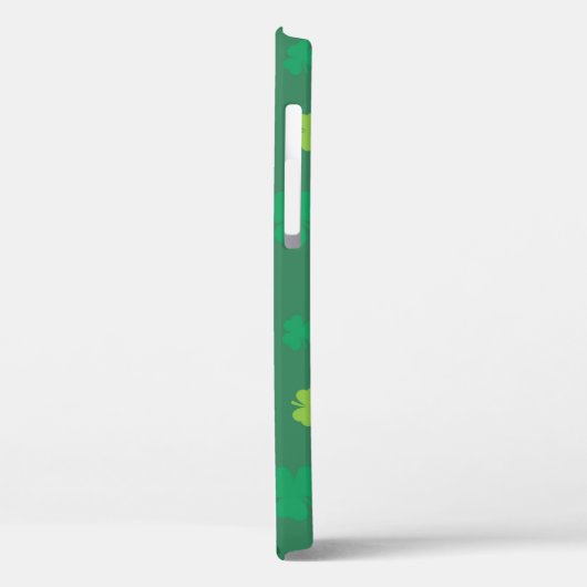 Green Shamrock Pattern St Patricks Day Case-Mate iPhone Case (Achterkant / Links)