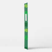 Green Shamrock Pattern St Patricks Day Case-Mate iPhone Case (Achterkant / Rechts)
