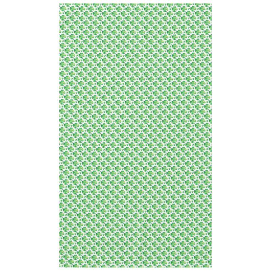 Green Shamrock Pattern Tablecloth Tafelkleed (Voorkant)