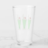 Green Shamrock Sprinkles St. Patrick's Day Shake Glas (Achterkant)