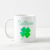 Green Shamrock St. Patricks Day 4Sean (naam) Mok (Links)