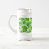 Green Shamrock St Patrick's Day Beer Stein Bierpul (Links)