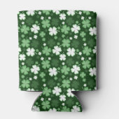 Green Shamrock, St. Patrick's Day Blikjeskoeler (Achterkant)