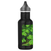 Green Shamrock St Patrick's Day Bottle Waterfles (Links)
