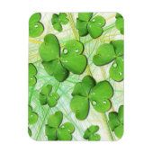 Green Shamrock St Patrick's Day Flexi Magnet Magneet (Verticaal)