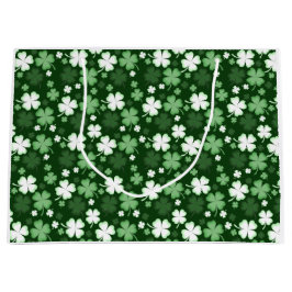 Green Shamrock, St. Patrick's Day Groot Cadeauzakje