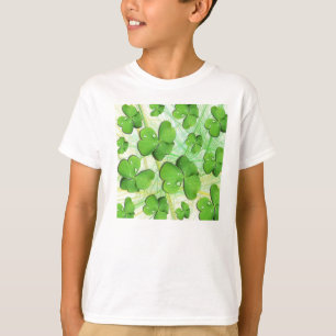 Green Shamrock St Patrick's Day Kinder sweatshirt