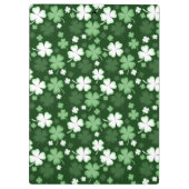 Green Shamrock, St. Patrick's Day Klembord (Achterkant)