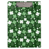 Green Shamrock, St. Patrick's Day Klembord (Voorkant)