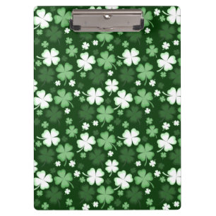 Green Shamrock, St. Patrick's Day Klembord