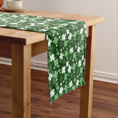 Green Shamrock, St. Patrick's Day Korte Tafelloper (Voorbeeld)