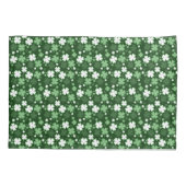 Green Shamrock, St. Patrick's Day Kussensloop (Achterkant)