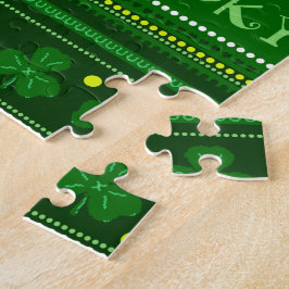 Green Shamrock | St. Patricks Day Legpuzzel