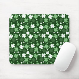 Green Shamrock, St. Patrick's Day Muismat