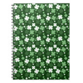 Green Shamrock, St. Patrick's Day Notitieboek (Voorkant)