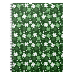 Green Shamrock, St. Patrick's Day Notitieboek