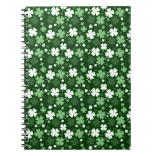 Green Shamrock, St. Patrick's Day Notitieboek