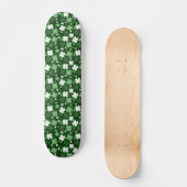Green Shamrock, St. Patrick's Day Persoonlijk Skateboard (Voorkant)